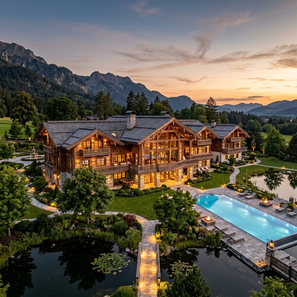Modern Timber Manor